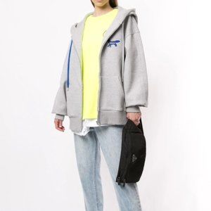 ADER ERROR Ader Error x Maison Kitsuné zip-up hood